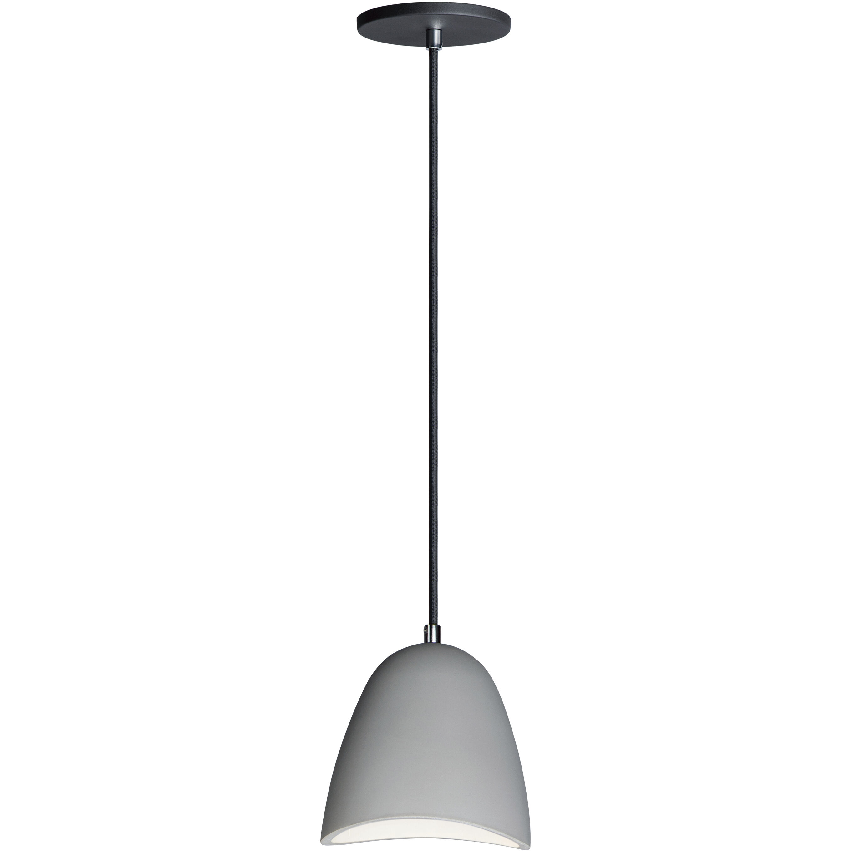 Sway LED 7 inch Gray Single Pendant Ceiling Light