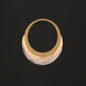Lyra LED 0.5 inch Gold Single Pendant Ceiling Light