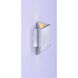 Alumilux Facet LED 8.5 inch Satin Aluminum Outdoor Wall Mount