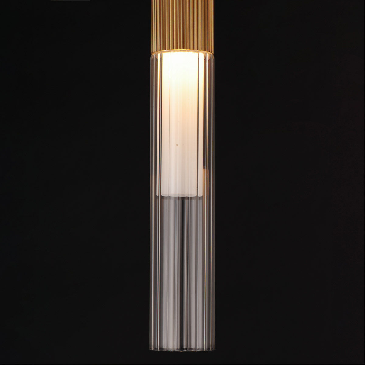 Reeds LED 2.25 inch Gold Single Pendant Ceiling Light