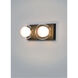 Pod LED 13.5 inch Black Bath Vanity Light Wall Light
