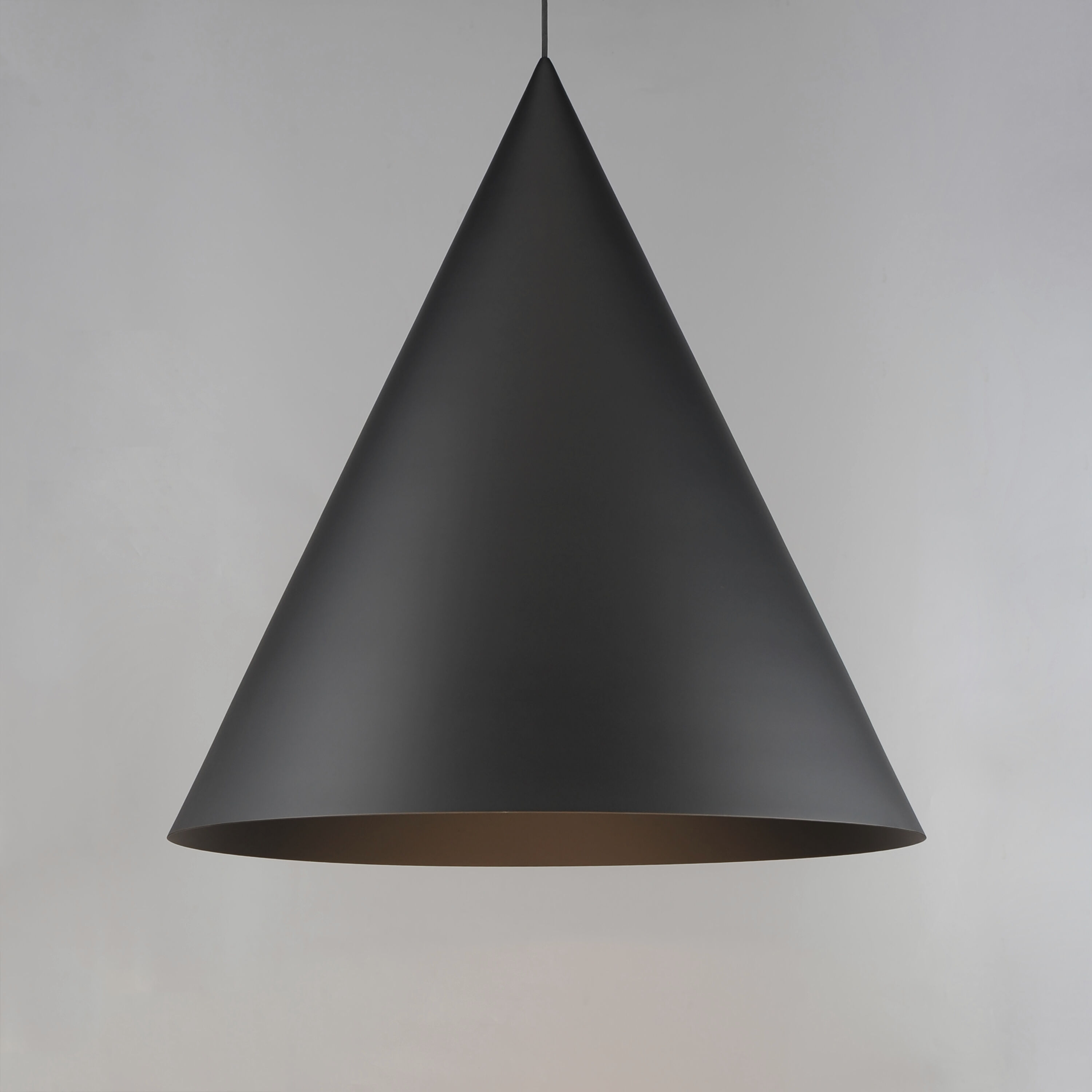 Pitch LED 29.5 inch Black Single Pendant Ceiling Light
