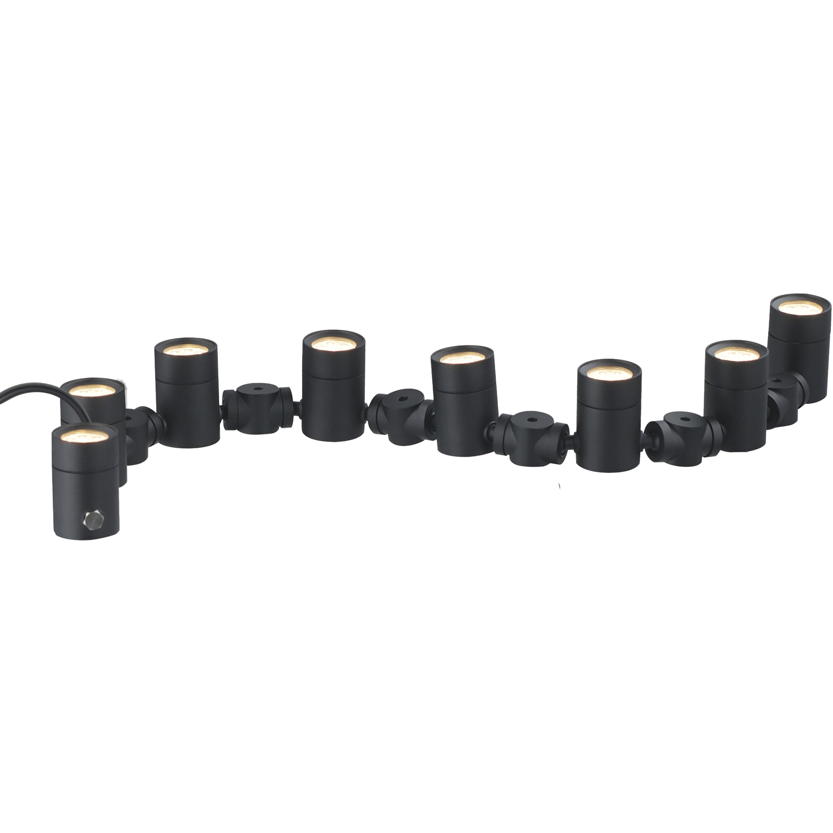 Tree Hugger 12 5 watt Black Outdoor Pathway Light