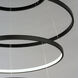 Groove WiZ LED 39.5 inch Black Single Pendant Ceiling Light