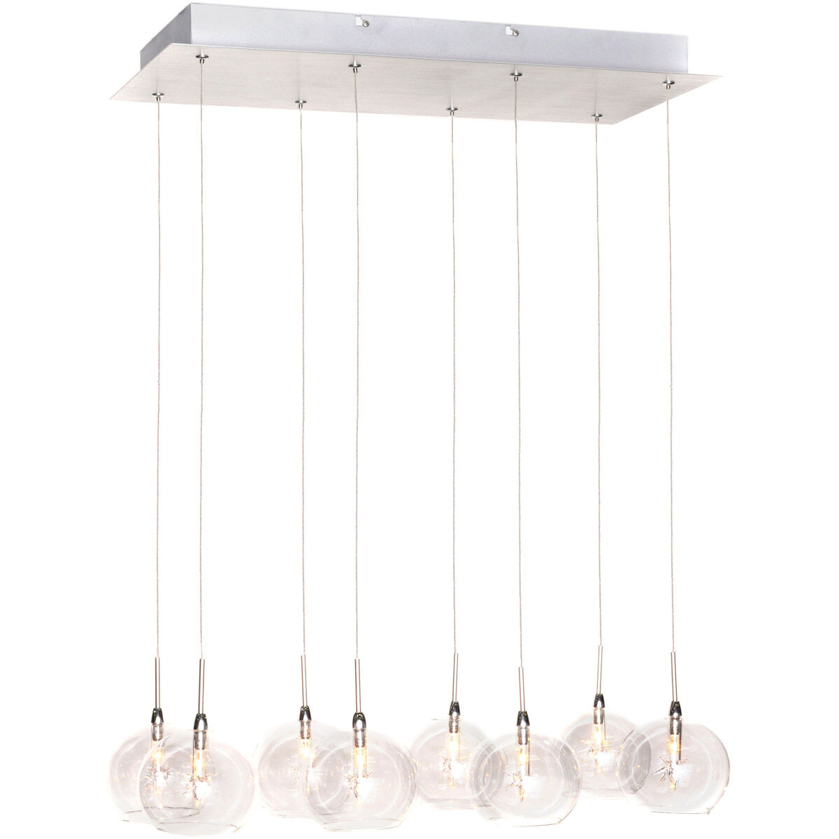 Starburst outlet lighting fixture
