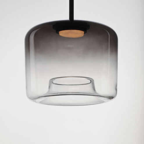 Bombona LED 12 inch Black Single Pendant Ceiling Light