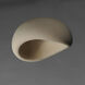 Moeraki LED 12.5 inch Oyster Flush Mount Ceiling Light
