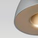 Fungo LED 23.5 inch Dark Gray and Coffee Single Pendant Ceiling Light in Dark Grey and Coffee