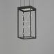 Entanglement LED 6 inch Black Single Pendant Ceiling Light