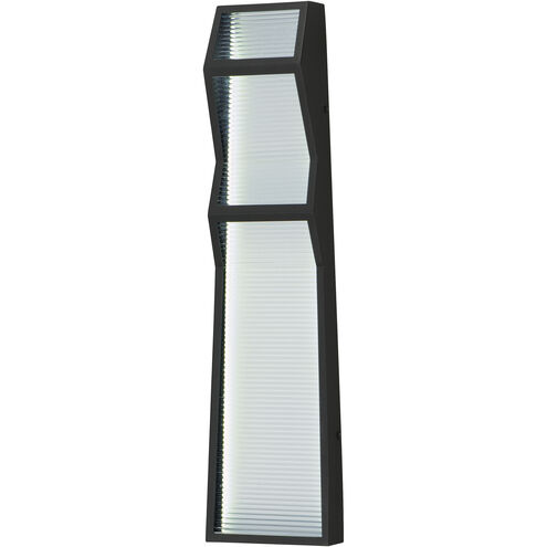 Totem LED 24 inch Black Outdoor Wall Sconce