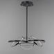Gyro II LED 26 inch Black and Polished Chrome Single Pendant Ceiling Light