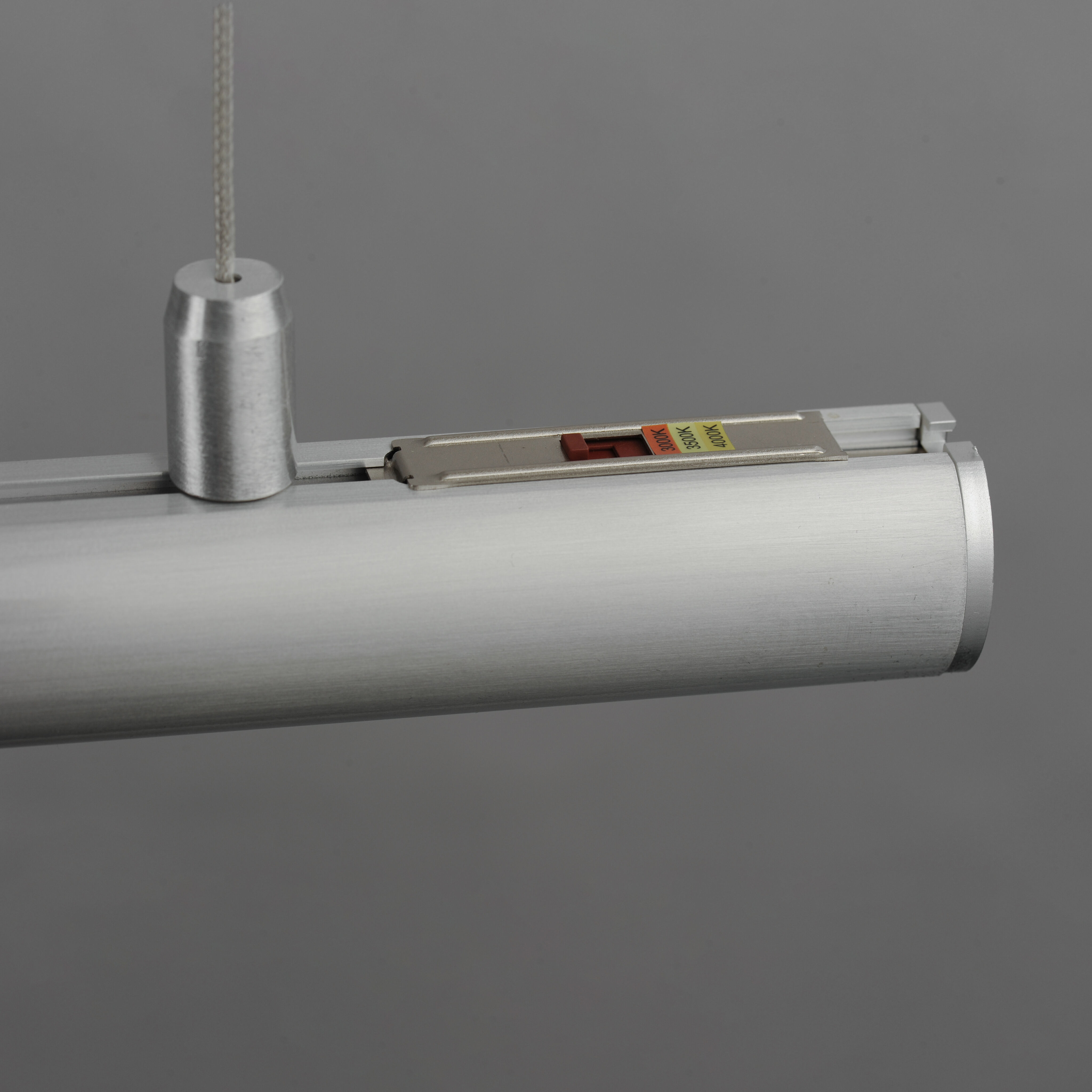 Continuum LED 47 inch Satin Aluminum Linear Pendant Ceiling Light