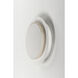 Revolver LED 10 inch Matte White Bath Vanity Wall Light