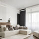 Continuum LED 93.7 inch White Linear Pendant Ceiling Light