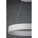 iCorona FoH LED 28.5 inch Matte White Pendant Ceiling Light