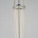 Quasar LED 35.5 inch Polished Chrome Linear Pendant Ceiling Light