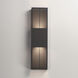 Grate LED 24 inch Architectural Bronze Outdoor Wall Mount