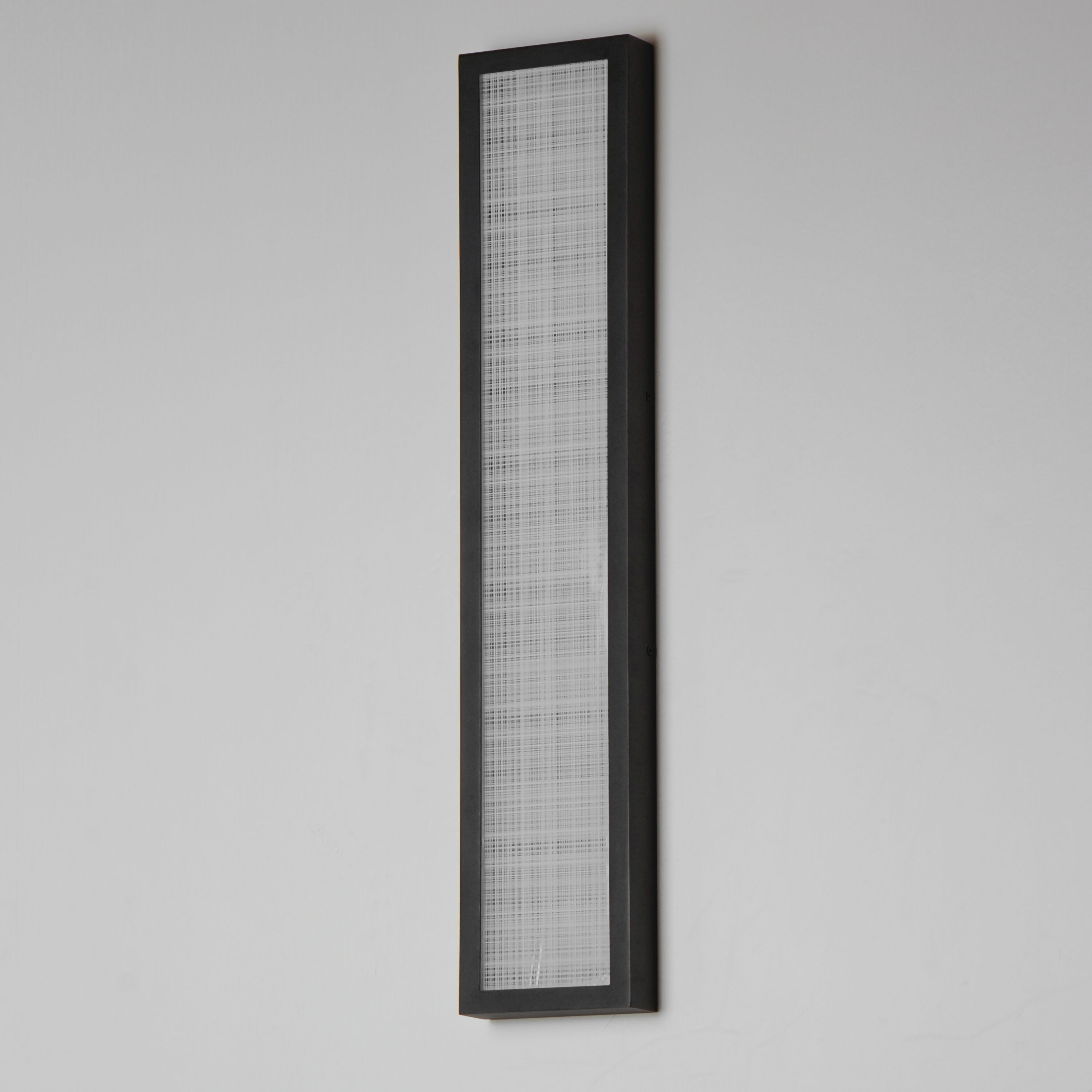 Highlander LED 6 inch Black Bath Vanity Wall Light