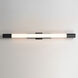 Canello LED 48 inch Black Outdoor Wall Mount