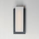 Tower LED 18 inch Black Outdoor Wall Mount