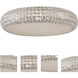 Bijou 4 Light 13 inch Polished Chrome Flush Mount Ceiling Light