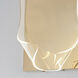 Rinkle LED 9.25 inch French Gold Wall Sconce Wall Light