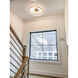 Cycle LED 18 inch Matte Silver Flush Mount Ceiling Light