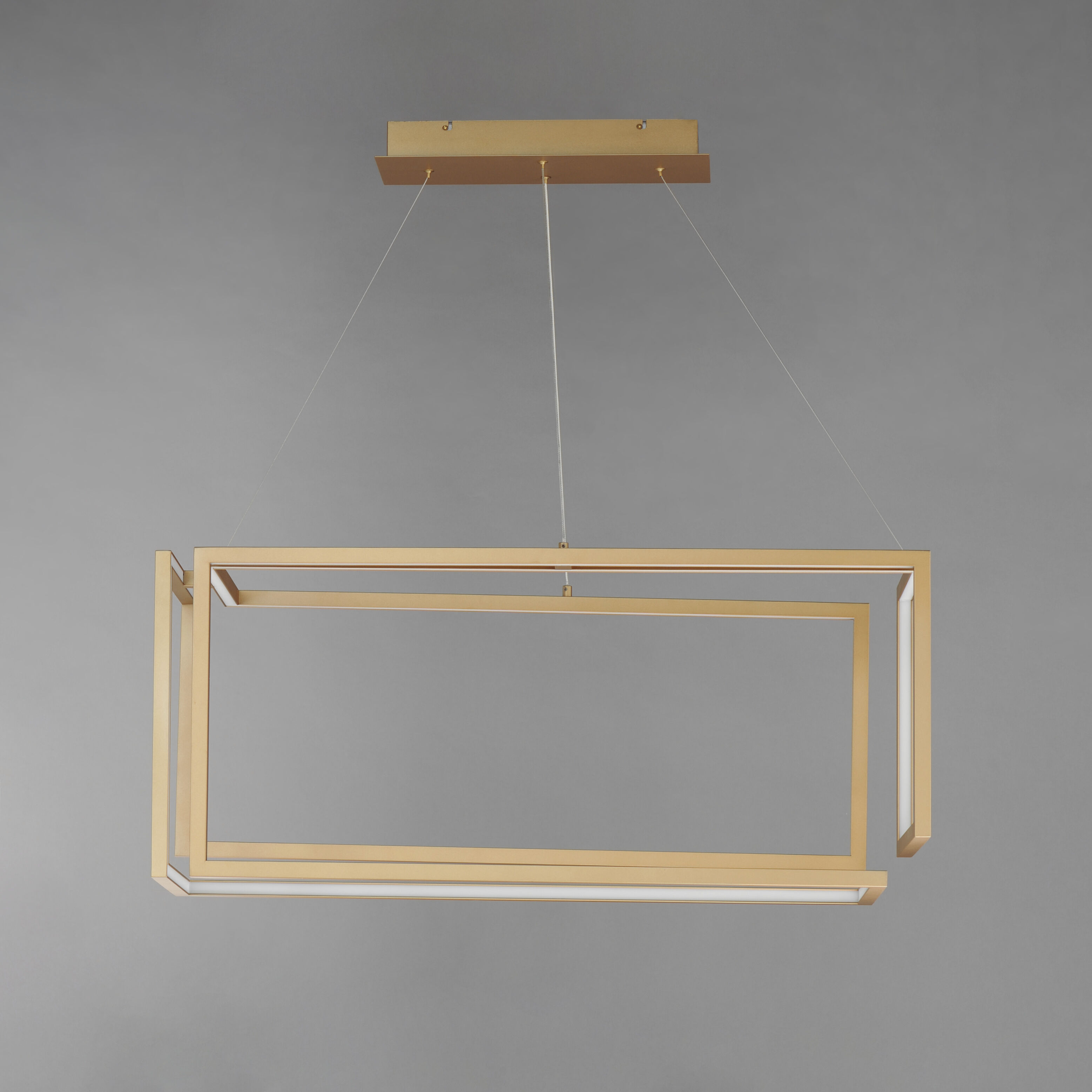 Penrose LED 16 inch Gold Linear Pendant Ceiling Light