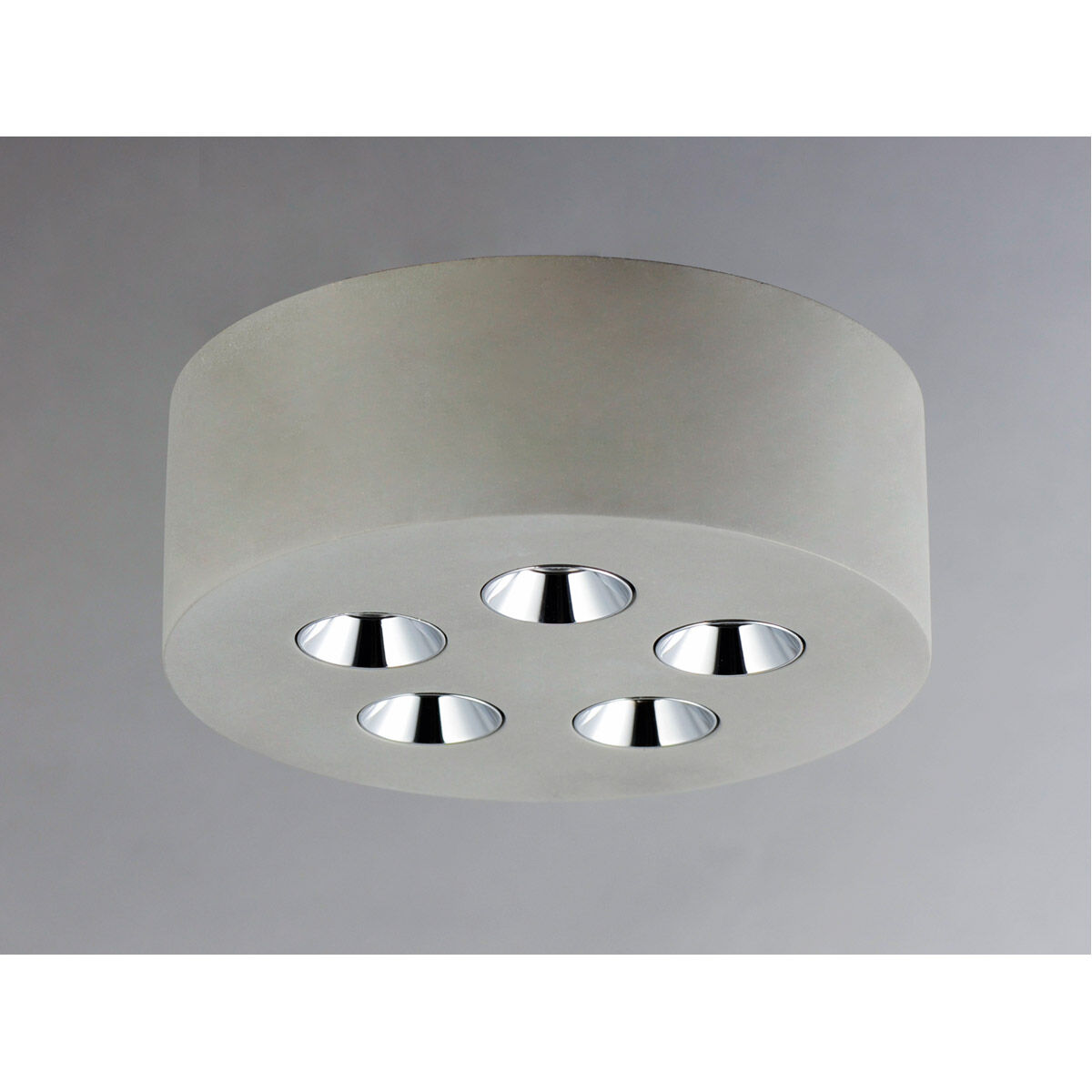 Peg LED 7.25 inch Gray Flush Mount Ceiling Light