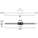 Alumilux Line 5CCT LED 4.5 inch Architectural Bronze Outdoor Wall Mount
