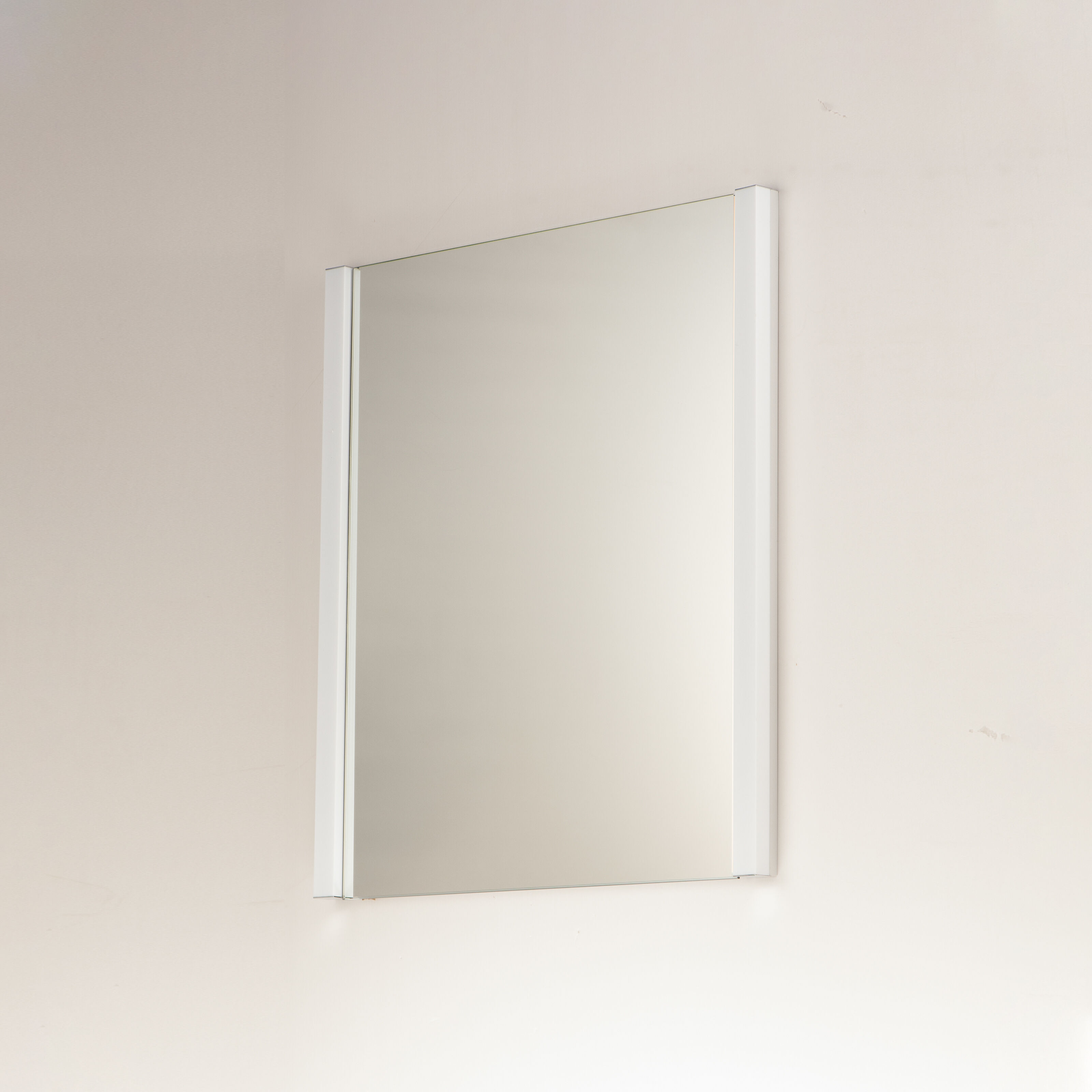 Luminance 30 X 26.75 inch Polished Chrome LED Wall Mirror