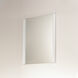 Luminance 30 X 26.75 inch Polished Chrome LED Wall Mirror