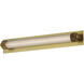 Doric LED 4.75 inch Natural Aged Brass ADA Wall Sconce Wall Light