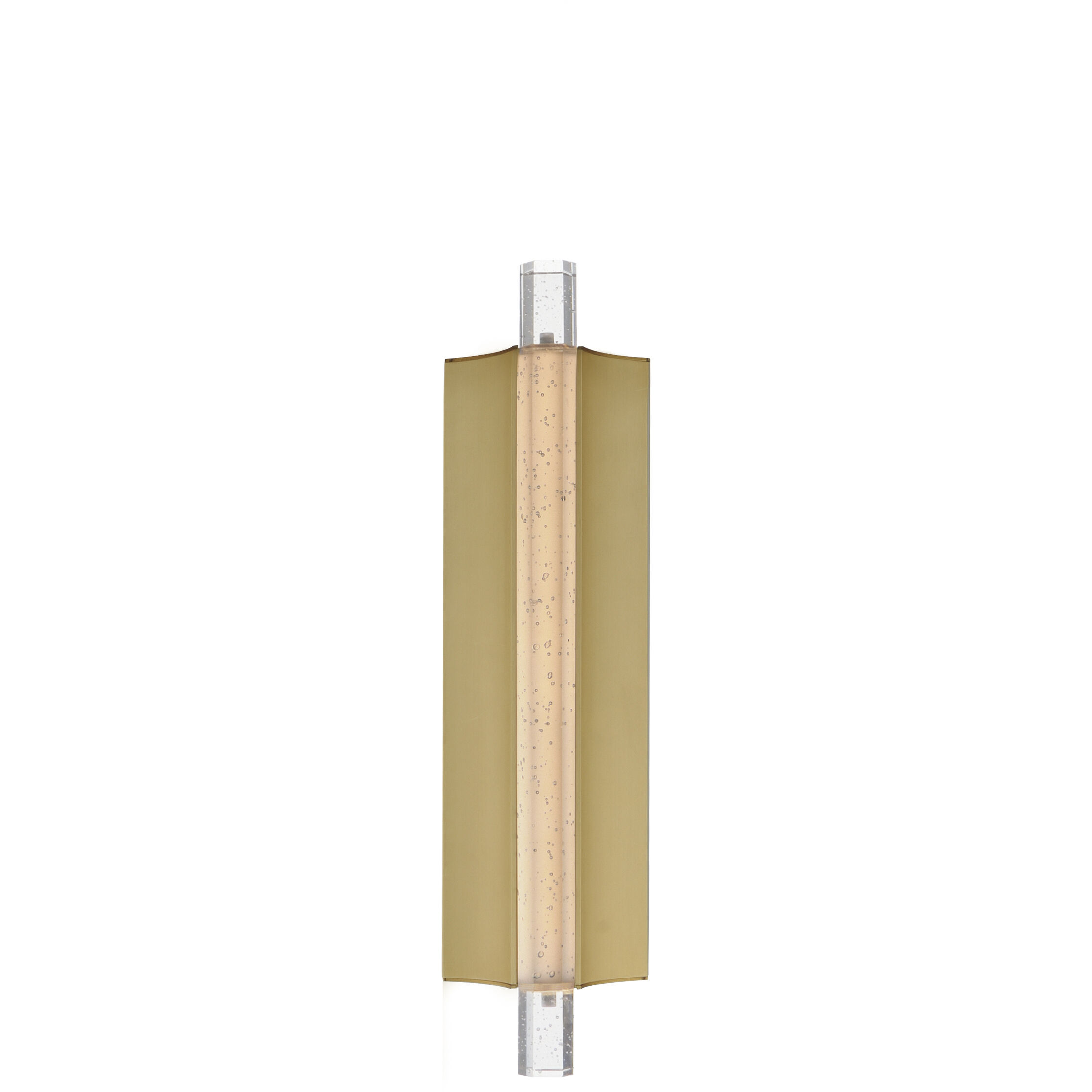 Hyperion LED 5 inch Gold ADA Wall Sconce Wall Light in Clear Crystal