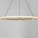 Nodes LED 32 inch Gold Ring Pendant Ceiling Light