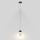 Highball LED 4 inch Gunmetal Mini Pendant Ceiling Light in Amber