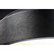 iQ FoH LED 17.75 inch Brushed Black Flush Mount Ceiling Light