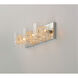 Gem 3 Light 22 inch Polished Chrome Bath Vanity Light Wall Light in Silver
