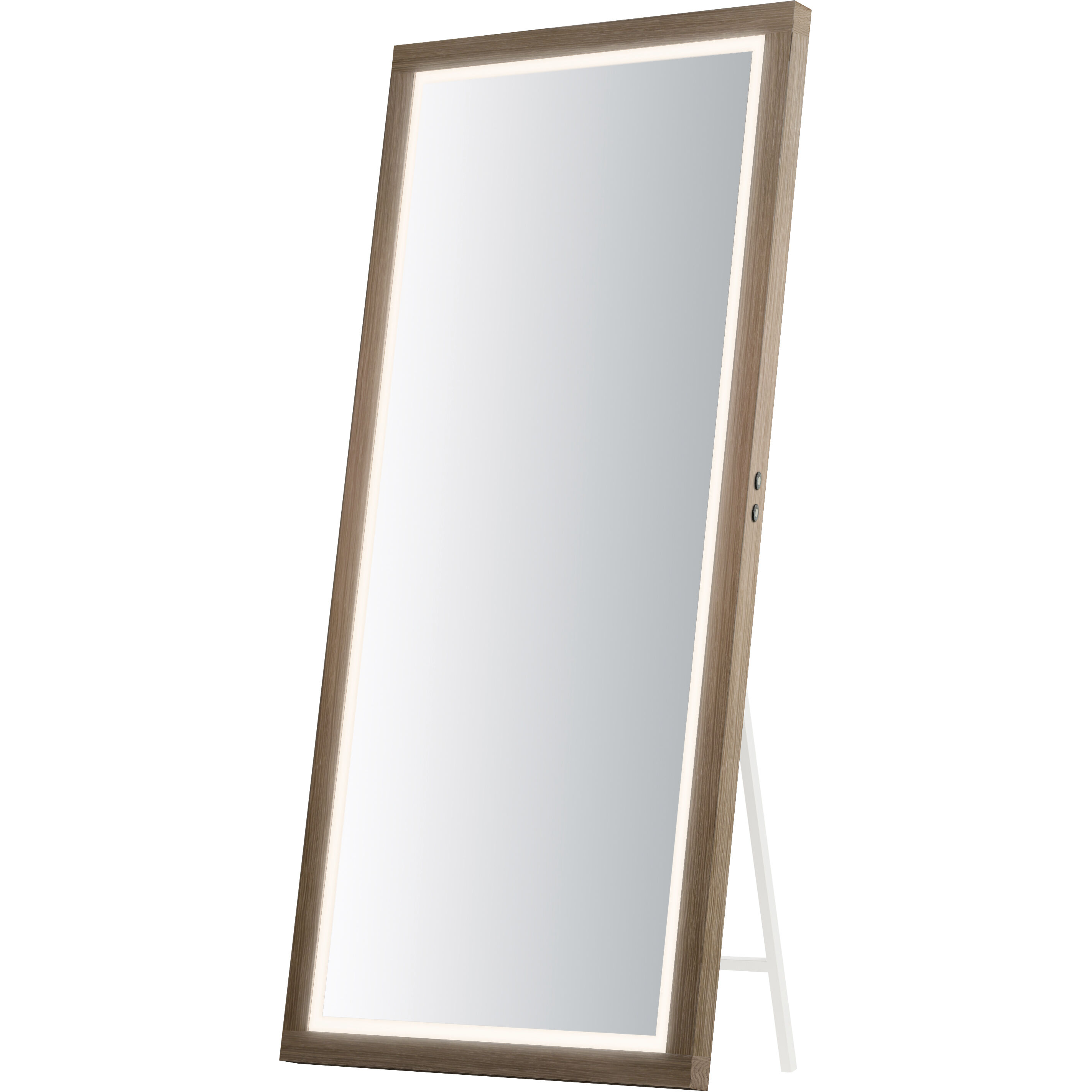 Sawyer 68 X 32 inch Oak LED Wall Mirror