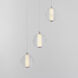 Rhythm LED 11.75 inch Polished Chrome Multi-Light Pendant Ceiling Light