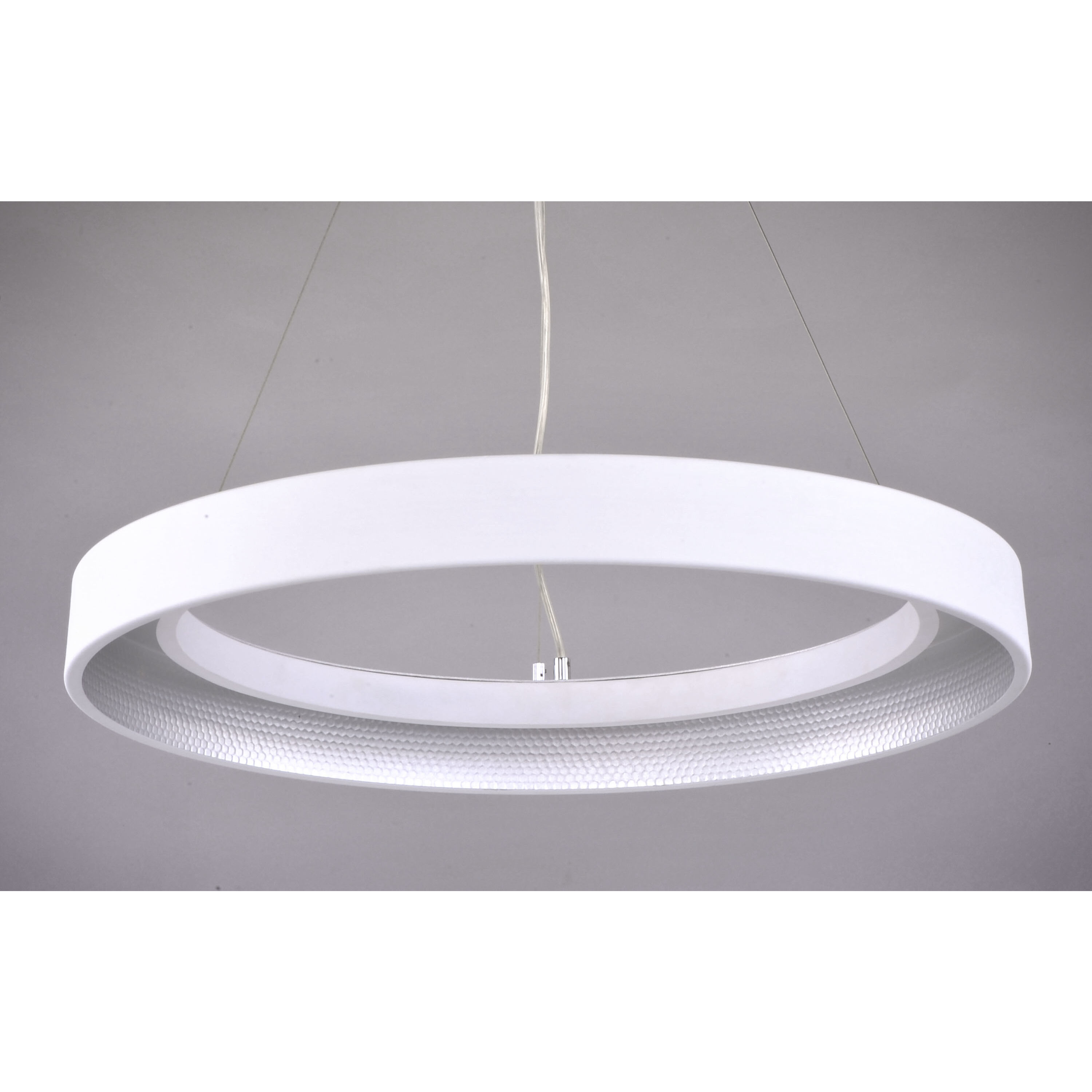 Apollo LED LED 17.75 inch Matte White Single Pendant Ceiling Light