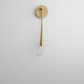 Pierce LED 2.25 inch Gold ADA Wall Sconce Wall Light
