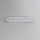 Latitude LED 30 inch Polished Chrome Bath Vanity Light Wall Light