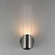 Highball 1 Light 5 inch Satin Nickel ADA Wall Sconce Wall Light in Clear