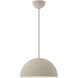 Wimbledon LED 16 inch Light Cream Single Pendant Ceiling Light