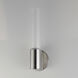Highball 1 Light 5 inch Satin Nickel ADA Wall Sconce Wall Light in Clear