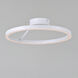 Cirque LED 19.75 inch Matte White Flush Mount Ceiling Light