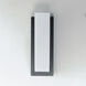 Tower LED 22 inch Black Outdoor Wall Mount