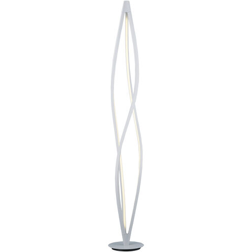 Cyclone LED 71.75 inch 44.00 watt Matte White Floor Lamp Portable Light