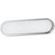 Latitude LED 18 inch Satin Nickel Bath Vanity Wall Light